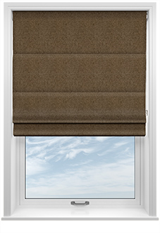 Wexley, Soft Truffle - Roman Blind